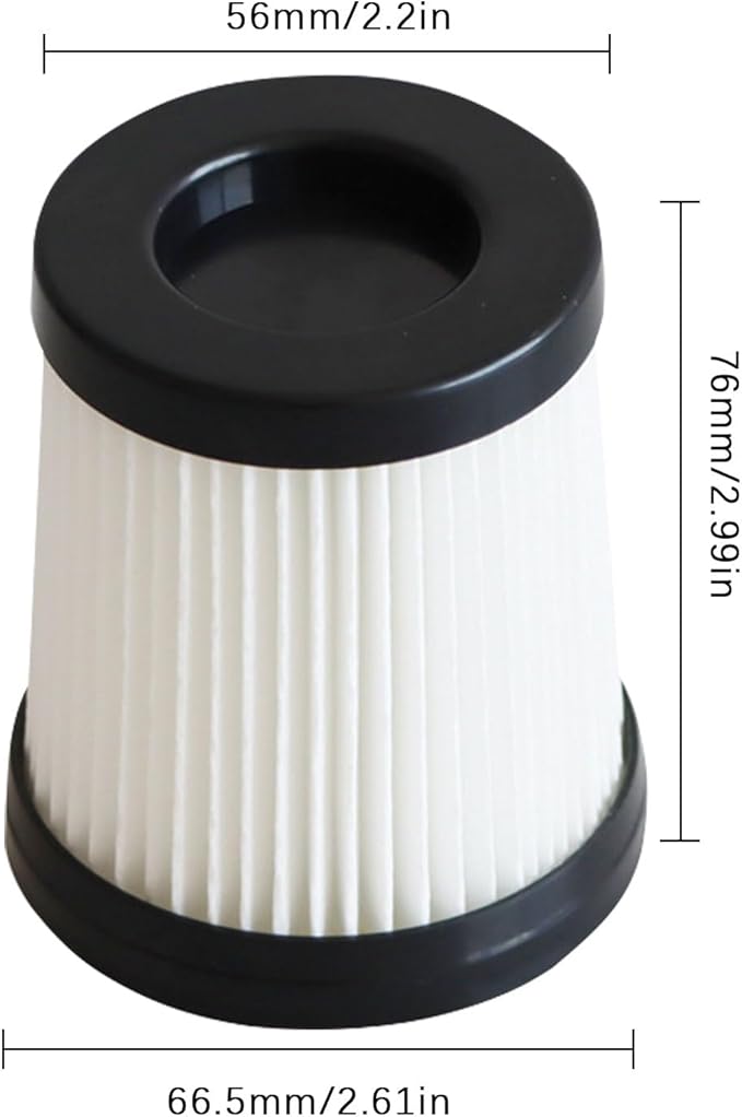 2Pcs Replacement Hepa Filters Vacuum Cleaner Filters Compatible with FSV001/FSV101, G160/G165