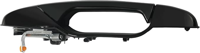 Black Exterior Door Handle Front Left Driver Side Compatible with 2007-2014 Chevy Silverado Suburban Avalanche Tahoe, GMC Sierra Yukon, Cadillac Escalade Replaces 20828258, 22738721, 25960525