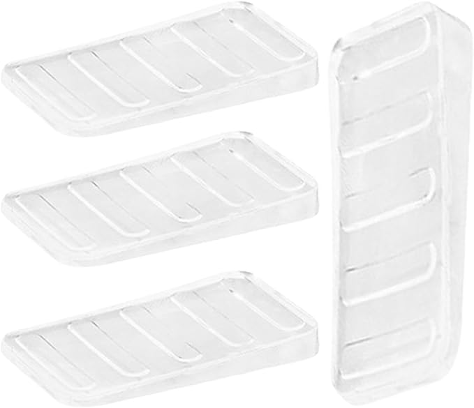 Table Shims for Leveling Clear,Levelers Adjustable Blocks Furniture Shims Wedges - 4X Furniture Pads Levelers Table Shims Levelers for Home Improvement