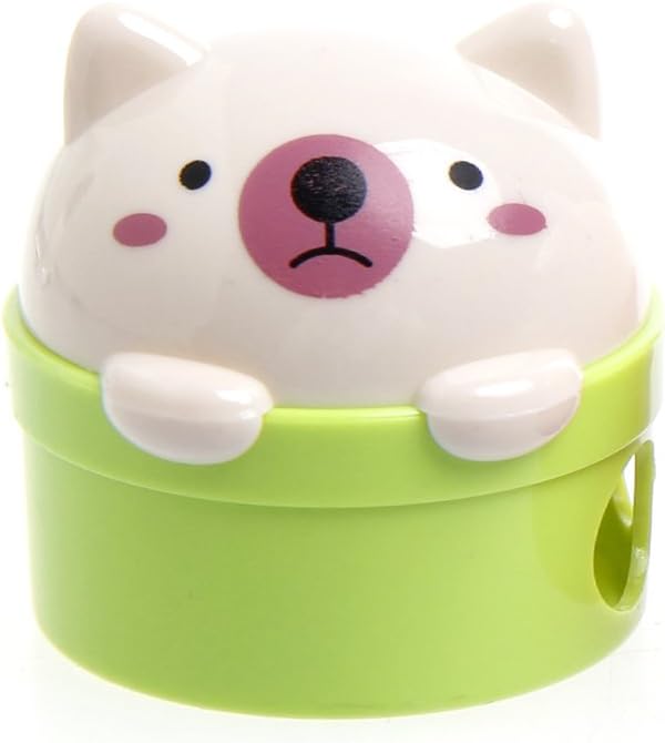 Cute Bear Pencil Sharpener for Pencils Student School Office Supplies Stationery