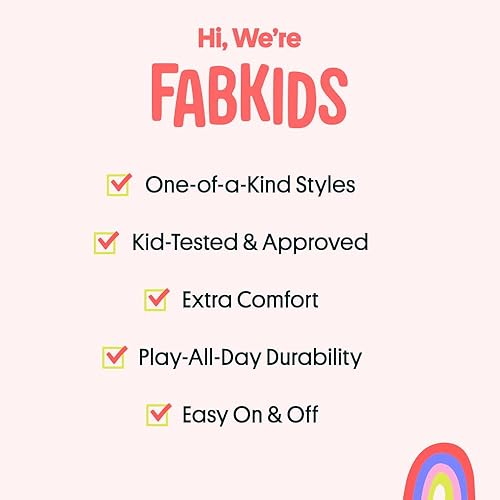 FabKids Girls Fashion Ankle Boots Cute Combat Boots Lace Up Non-Slip Short Boots for Toddler Little Kid Big Kid