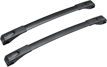 Roof Racks 1 Pair Vehicle Car Roof Mounting Rack Rail Bar Compatible with Toyota RAV4 2013-18 Aluminum Alloy Luggage Roof Rack Car with Side Rails