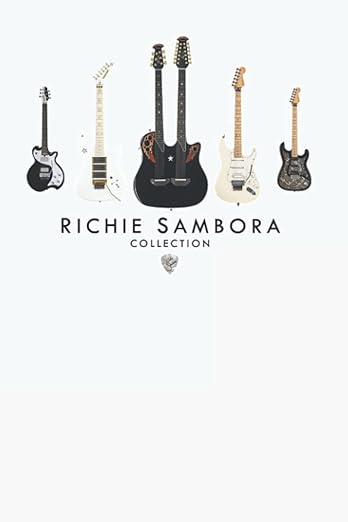 Richie Sambora Guitar Collection Notebook: Lined College Ruled Paper, Planner, 6x9 120 Pages  A Perfect Gifts For Loved one Book Review Journal Notebook, Note Pad, Notes, Birthday Present