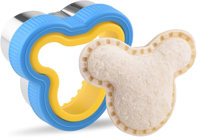 Mouse Uncrustable Sandwich Maker Uncrustable Sandwich Maker for Family DIY Lunch Punch, Large Bread Cutter for Kids