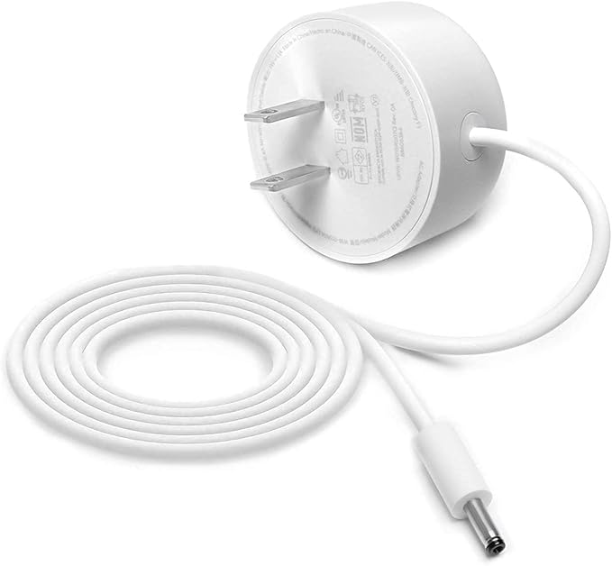 Google Nest Power Cable - 15W replacement charger for 2nd generation Nest WiFi AC2200 router, Hub, GA01423-US GA01426-US GA01425-US W18-015N1A W18-015N1C G1015-US G1028