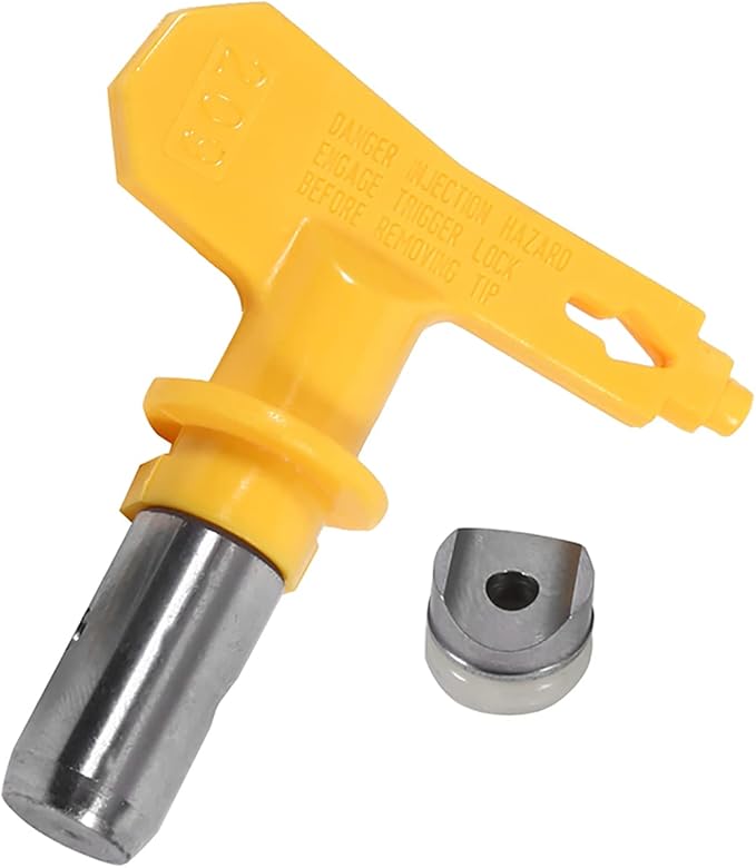 Paint Spray Nozzle,Useful Reversible Tungsten,Steel Airless Paint Spray Gun,Tip Nozzle Accessoies Home Graden Tool (221)