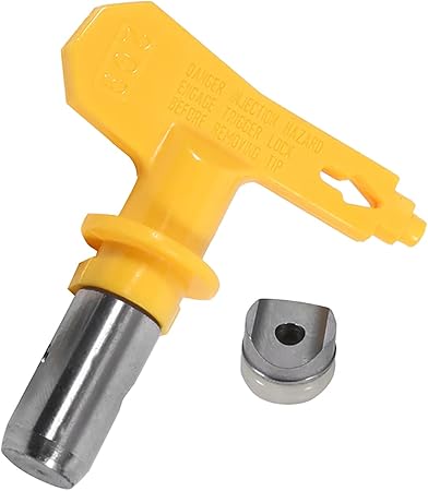 Paint Spray Nozzle,Useful Reversible Tungsten,Steel Airless Paint Spray Gun,Tip Nozzle Accessoies Home Graden Tool (221)