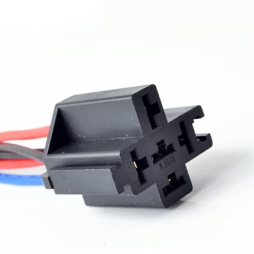 Auto Relay Socket with 5 Cables car Relay