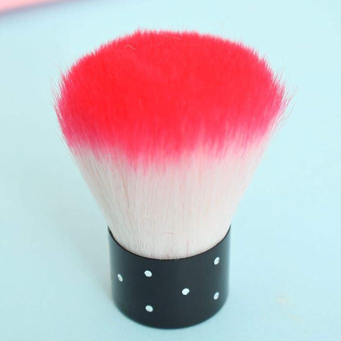 Nail Brush 1 Pc Nail Art Manicure Pedicure Dust Cleaner Cleaning Brush Powder Remover Flower Brush Beauty Tool Gel Nail Art Random Color
