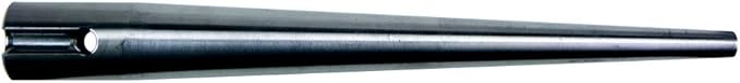 Klein Tools 3259TTS Broad-Head Bull Pin, Made in USA, Made of Forged, Heat-Treaded Steel With Black Finish and Tether Hole, 1-516-Inch