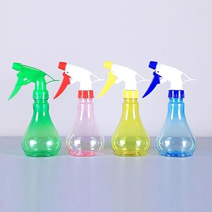 Spray Bottles Mist Stream, Plastic Spray Bottles,Plastic Water Spray Bottle for Hair, Plants, Cleaning Solutions, Pet,Vinegar,Easy to Use (Green)