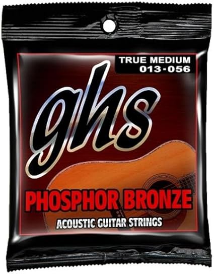 GHS Phosphor Bronze Acoustic Guitar Strings True Medium