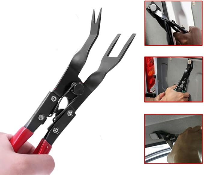 Panel Clip Removal Pliers - Universal Auto Door Car Upholstery Trim Clip Removal Plier Tool