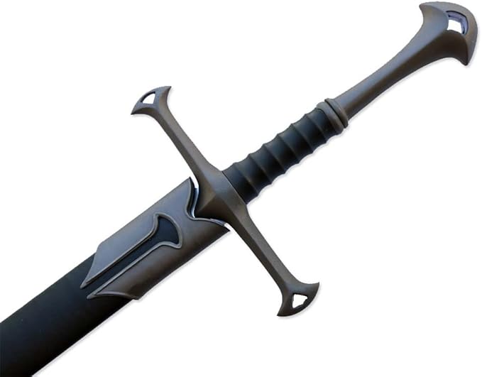 Fantasy Two-Handed Decorative Broadsword with Scabbard – Refurbished