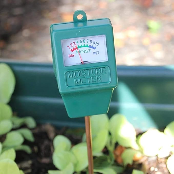 Soil Moisture Meter,Plant Hygrometer Moisture Sensor Plant Water Monitor for Potted Plants,Garden,Farm, Lawn(No Battery Needed)