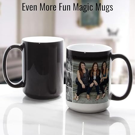TANGLONG Color Changing Coffee Mugs 15oz Sublimation Mugs Magic Mug Heat Sensitive Coffee Mugs Tazas Magicas Para Sublimacion Set of 12