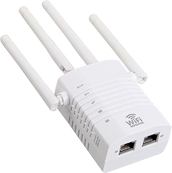 WiFi Extender Signal Booster, 2.4G5.8G Dual Band WiFi Repeater Covers Up to 10k Sq.ft 50 Devices, Wireless WiFi Range Extender wEthernet Port Boost Internet Signal for Home (WD-R1205U)