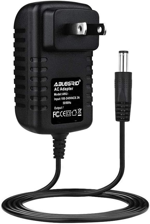 ABLEGRID 12 Volt Power Supply - 2.5 Amp Standard (12V 2.5A DC) Adapter