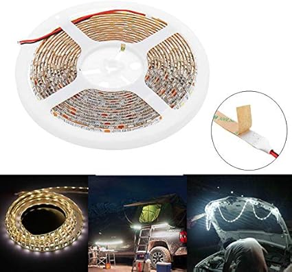 5M LED Magnetic Strip Light Portable IP67 Waterproof USB Camping Light Work Lamp