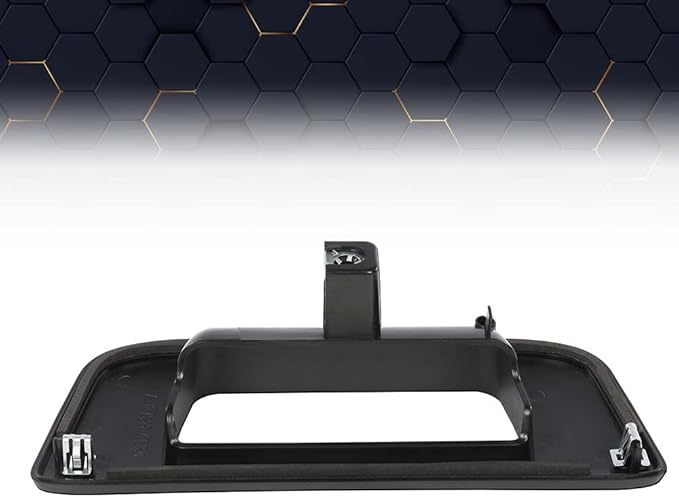PIT66 Black Tailgate Handle Bezel Compatible with 2007 2008 2009 2010 2011 2012 2013 2014 Chevy SilveradoGMC Sierra GM1916107