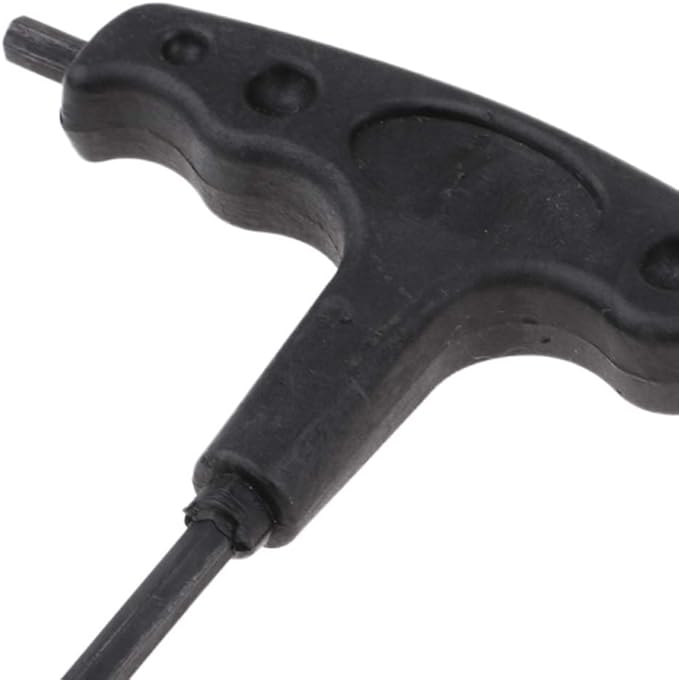 T Tool Roller SkateInline Skate Wrench Spanner Kit - Mini Compact Portable black