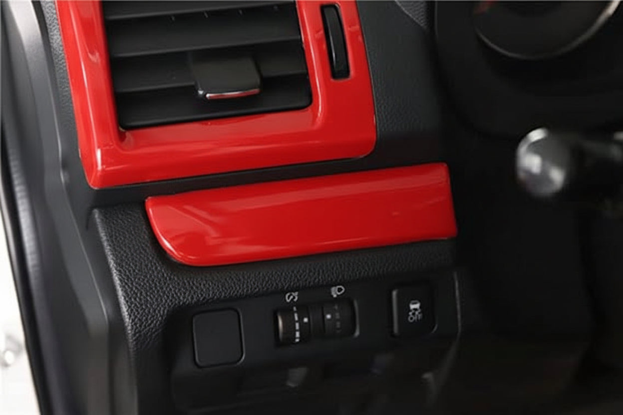 Dashboard Edge Cover Trim – Red ABS Plastic Interior Decoration for 2013–2018 Forester