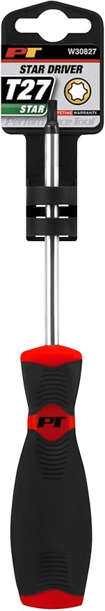 Performance Tool W30827 T27 X 4-Inch Professional Star Screwdriver With Magnetic Tip