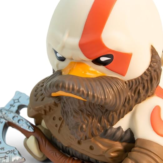 TUBBZ Boxed Edition Kratos Collectible Vinyl Rubber Duck Figure - Official God of War Merchandise - TV, Movies & Video Games