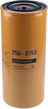 AIVWUMOT Fuel Water Seperator Filter 256-8753 Compatible with CAT Caterpillar 2568753