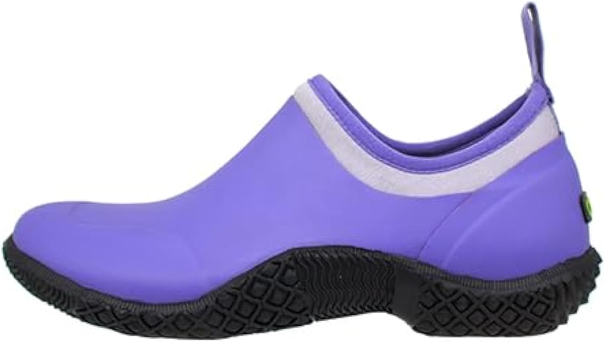 CNSBOR Womens Rain Boots Waterproof Garden Shoes For Women and Anti-Slip Feature Rubber Rain Boots Light Ankle For Outdoor Work Shoes