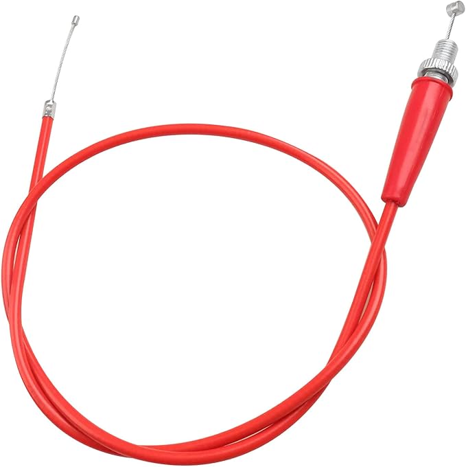 36'' Throttle Cable for SSR70 SSR110 SSR125 50cc 70cc 110cc 125cc Tao Tao DB14 DB24 DB27 Baja Dirt Runner DR70 DR90 DR125 Apollo RFZ XR50 XR70 Coolster Roketa Chinese Pit Dirt Bike Motor Red