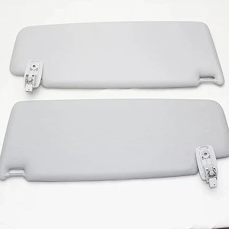 Car Sun Visor for VW Tiguan 1 5N R Line 2010-2016, Grey Sun Visor Panel with Illuminated Mirror Cover 5N08575515N0857552