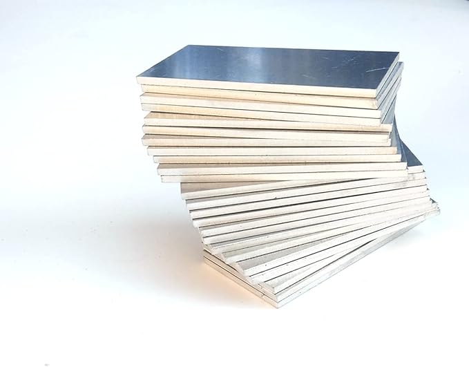 Welding Practice Aluminum Parts- 5052 Aluminum - 24inch- 24Tablets-Very Suitable- Practice and Training for MIG, TIG, Stick, Arc, Gas and Brazing