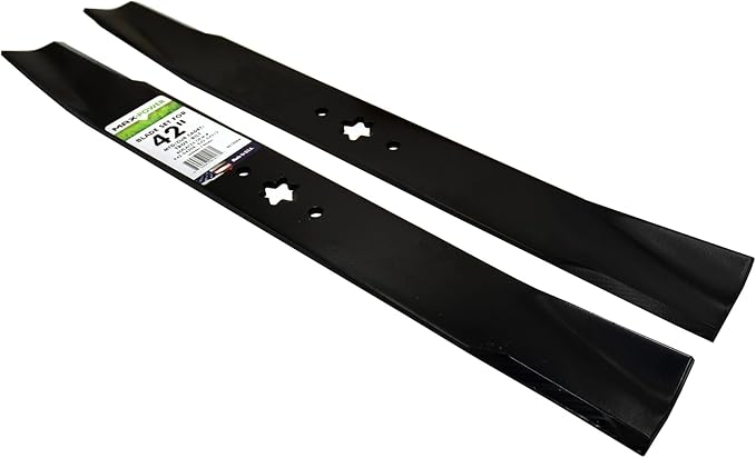 Maxpower 561556B Blade Set for 42" Cut MTD, Cub Cadet, Troy-Bilt Replaces OEM No. 742-04308, 742-04312, 942-04308, 942-04312
