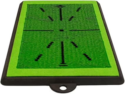 Golf Swing Path Mat Instant Feedback Golf Practice Mat for Swing Path and Ball Impact