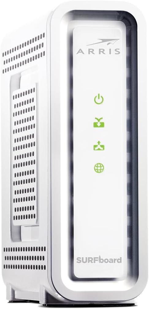 ARRIS (SB8200) - Cable Modem - Fast DOCSIS 3.1 32x8 Gigabit Cable Modem , Approved for Comcast Xfinity, Cox, Charter Spectrum, more 1 Gbps Max Internet Speed, 4 OFDM Channels