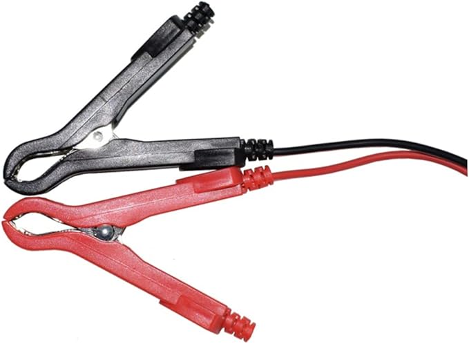 Mobestech Alligator Clamps Wire Adapter Sae to 10a Charger Cable for Motorcycle 18awg Adapter
