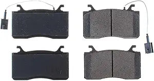 Front Brake Pad Set 1PC Replaces 68317364AA, 68400577AA Ceramic Compatible with Alfa Romeo Giulia 2017