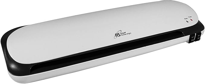 Royal Sovereign 12" Desktop Laminating Machine with Jam Release Lever (CL-1223) , White