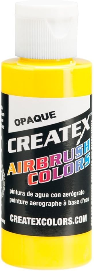 1 PT (16 oz.) of Createx Opaque Yellow 5204-PT CREATEX AIRBRUSH COLORS Hobby Craft Art PAINT