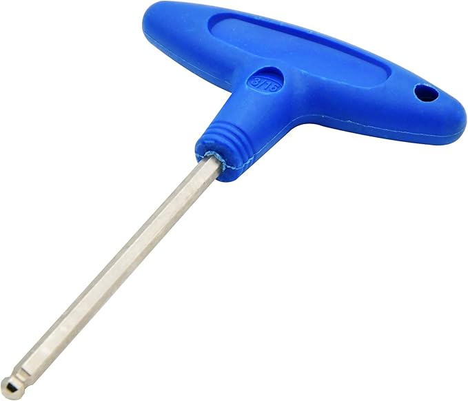 Vinland Marine 316" T Handle Allen Wrench for Marine Boat Rod Holder, Thick Handle, 316 Allen Wrench