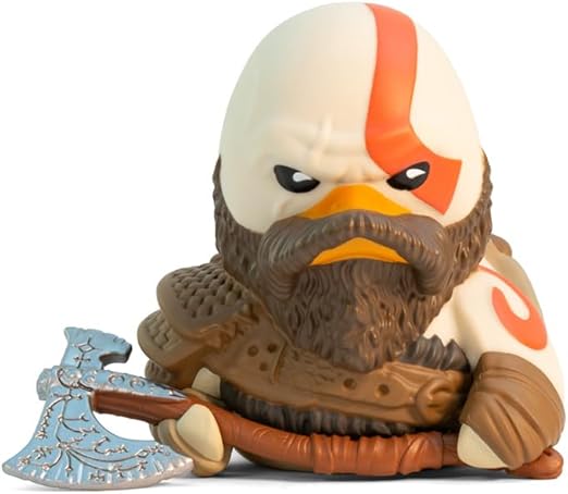 TUBBZ Boxed Edition Kratos Collectible Vinyl Rubber Duck Figure - Official God of War Merchandise - TV, Movies & Video Games