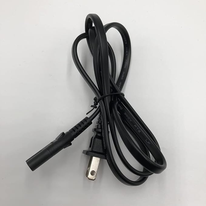 Majority Power Cable Compatible with Majority D40 Bookshelf Speakers and Oakcastle BX200 Boombox
