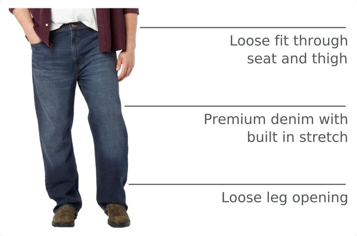 Levi Strauss Signature Gold Men's Loose Fit Jeans