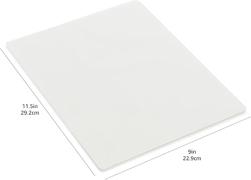 Basics Clear Thermal Laminating Plastic Paper Laminator Sheets - 11.5 x 9.0-Inch, 100-Pack, 3 mil