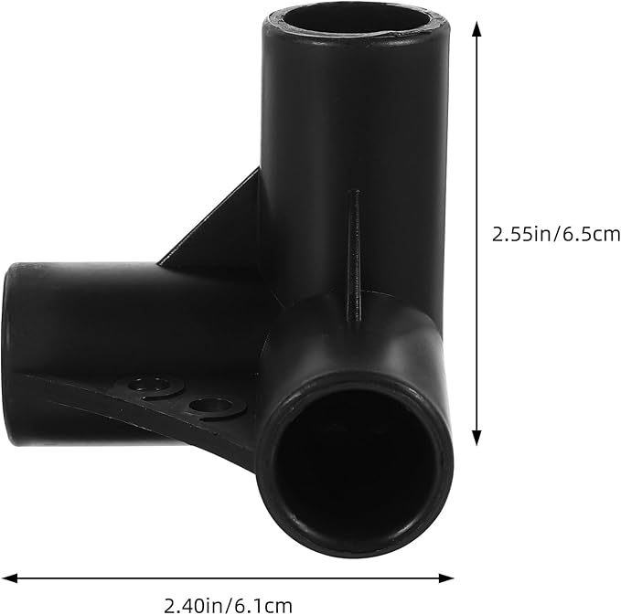 3 Way 20mm Elbow: PVC Fitting Build Elbow Corner Connector for Greenhouse Frame Grape Trellis Sunscreen Shed Gardening,10 pcs