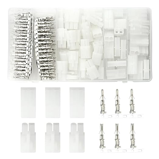 WMYCONGCONG 30 Pairs Male Female Connector with Pins Compatible with Large Tamiya Connector Type A