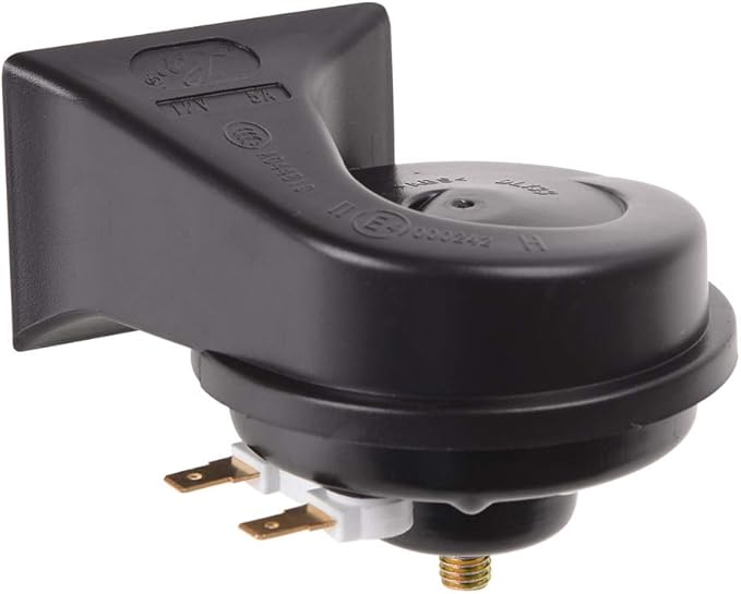 Evermotor Car Horn 12v Loud Air Horn Universal Signal Speaker for Motorcycle,Truck,Golf Cart,Moped,Scooter,ATV 118 dB Snail Horns with E-MARK