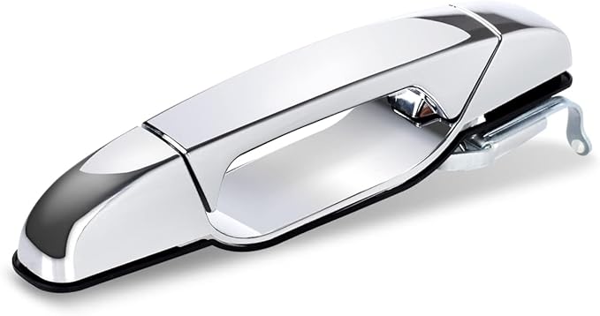FAERSI Outside Exterior Door Handle Rear Passenger Side Fits for 2007 2008 2009 2010 2011 2012 2013 2014 Cadillac Escalade, Chevy Avalanche, Silverado, Tahoe, GMC Sierra, Yukon XL 80547 15915660