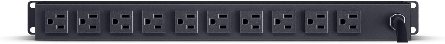CyberPower CPS1615RMS Basic PDU, 125V15A, 16 Outlets, 6ft Power Cord, 1U Rackmount